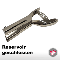 Lochzange, Kerbzange, Reservoir, geschlossen, Abgaskleber, Witzig Druck AG