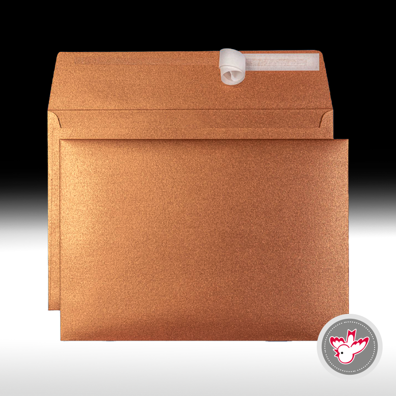 Kuvert Metallic gold, Witzig Druck AG