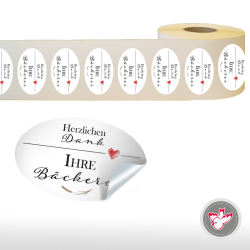 Etiketten Rollen drucken, Witzig Druck AG