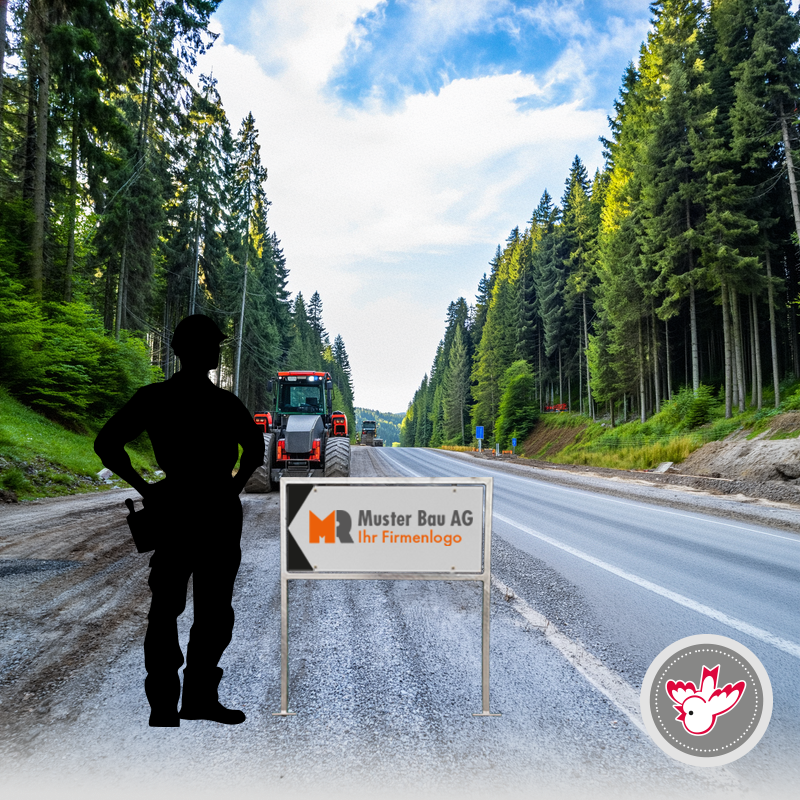 Baustellentafel drucken, Witzig Druck AG