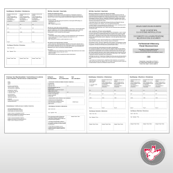 Abgas-Wartungsdokument ab Lager, Witzig Druck AG