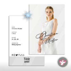 Autogrammkarte, Selina Witzig, Witzig Druck AG, drucken, Unterschrift, Berühmt, action, glanz,