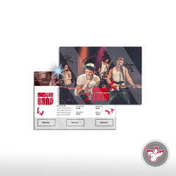 Autogrammkarten Selina Witzig, Witzig Druck AG, glanz, Unterschrift