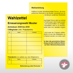 Stimmzettel Wahlzettel Witzig Druck AG