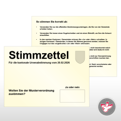 Stimmzettel drucken, Witzig Druck AG