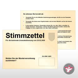 Stimmzettel drucken, Witzig Druck AG
