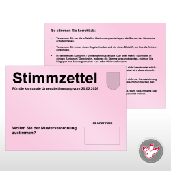 Stimmzettel drucken, Witzig Druck AG