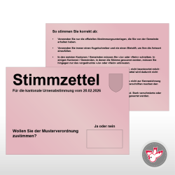 Stimmzettel drucken, Witzig Druck AG