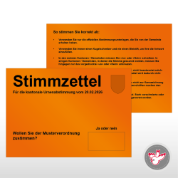 Stimmzettel drucken, Witzig Druck AG