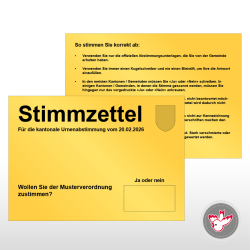 Stimmzettel drucken, Witzig Druck AG