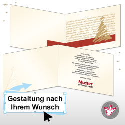 Weihnachtskarten drucken, Witzig Druck AG, Wintergold, Kollektion, 2026, 2027