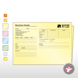 Auftragsmappe, Werkstattmappen, Vertikalmappe, Einlegemappe, Witzig Druck AG, drucken