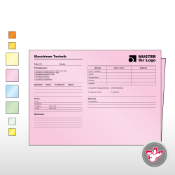 Auftragsmappe, Werkstattmappen, Vertikalmappe, Einlegemappe, Witzig Druck AG, drucken