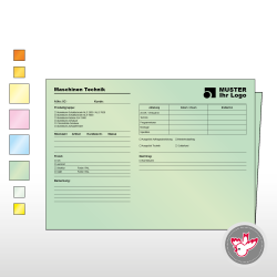 Auftragsmappe, Werkstattmappen, Vertikalmappe, Einlegemappe, Witzig Druck AG, drucken