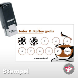trodat. Stempel, Restaurant, Bar, Bierpass, Kaffeepass, Pizzapass
