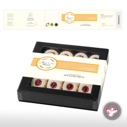 Banderole, Spitzbuben, Bäckerei, Edel, Verpackung, Witzig Druck AG, Drucksachen, Druckerei