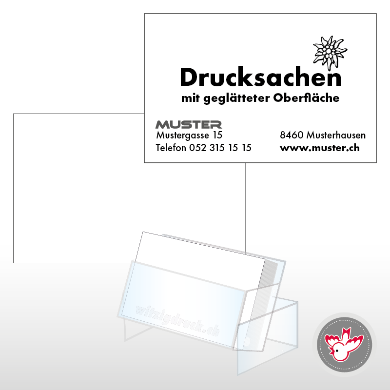 Visitenkarten drucken, Witzig Druck AG