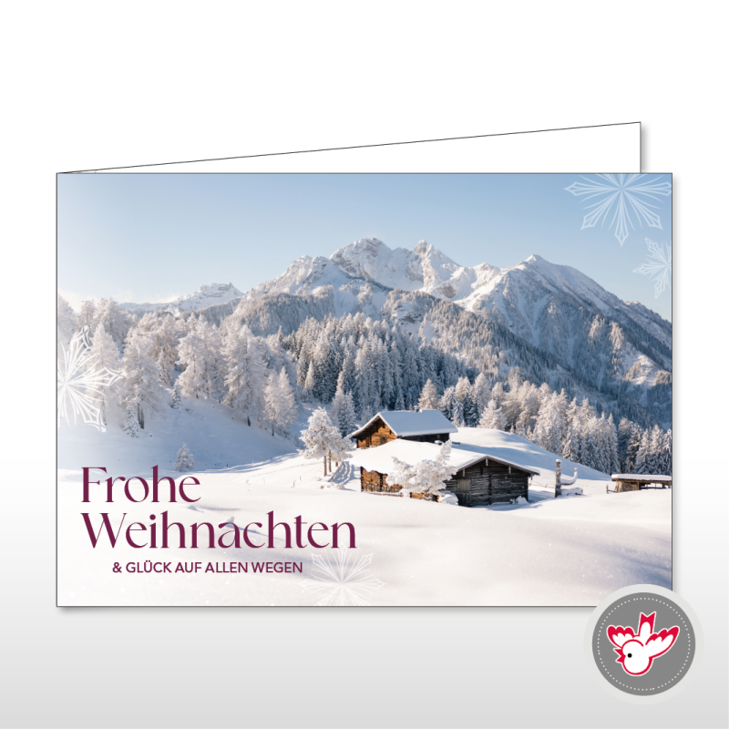 Weihnachtskarten drucken, Witzig Druck AG, Kugelwinter, Kollektion, 2026, 2027
