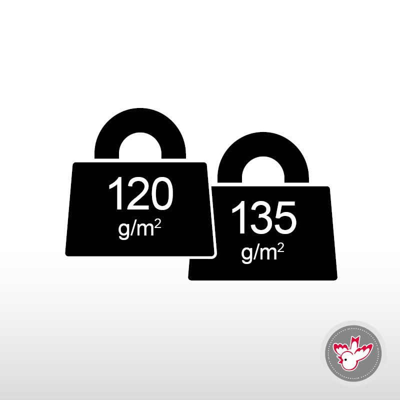120 - 135 g/m², FSC