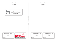 Werbefelder Muster