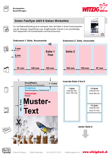 PDF Druck Daten Wickelfalz A6/5